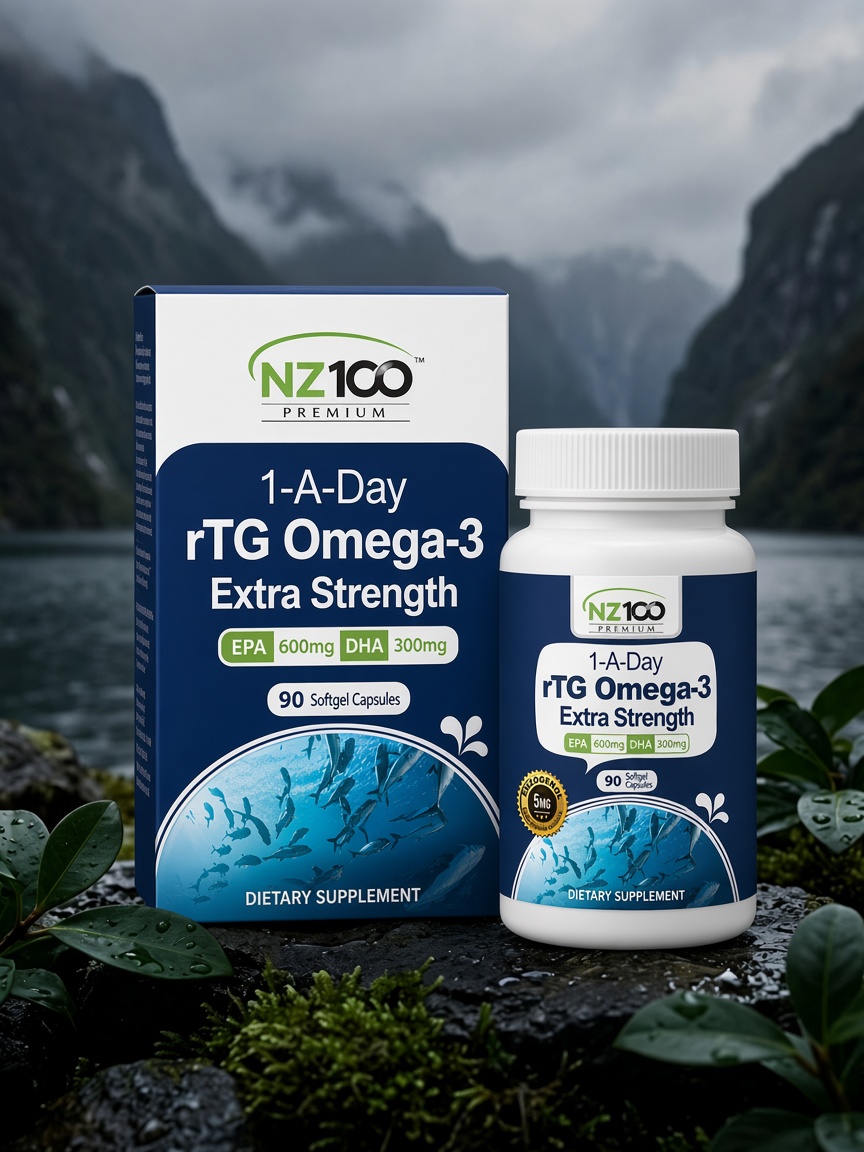 1-A-Day Omega-3 Extra Strength Soft Capsules 고함량 오메가3